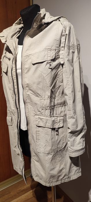 Damska kurtka jesienna, parka roz S.