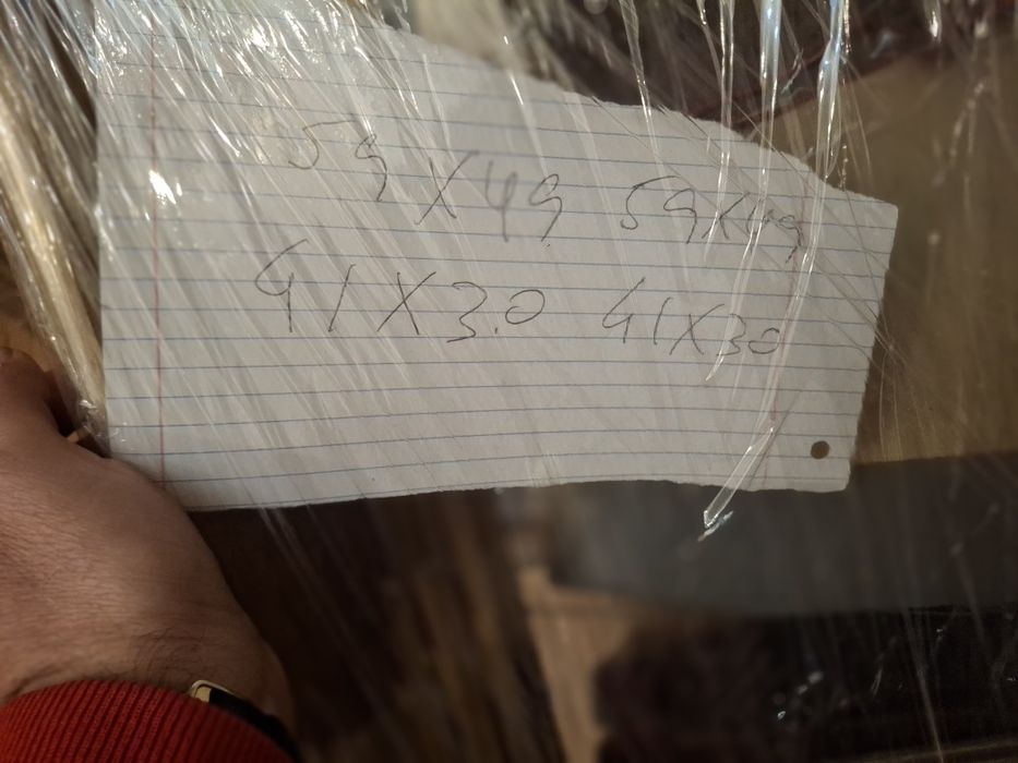 Moldura nova em madeira para quadro pintura óleo 40 x 30