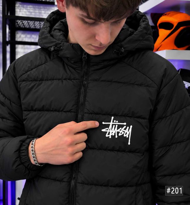 Новый Микро Пуховик Stussy (800 FULL)