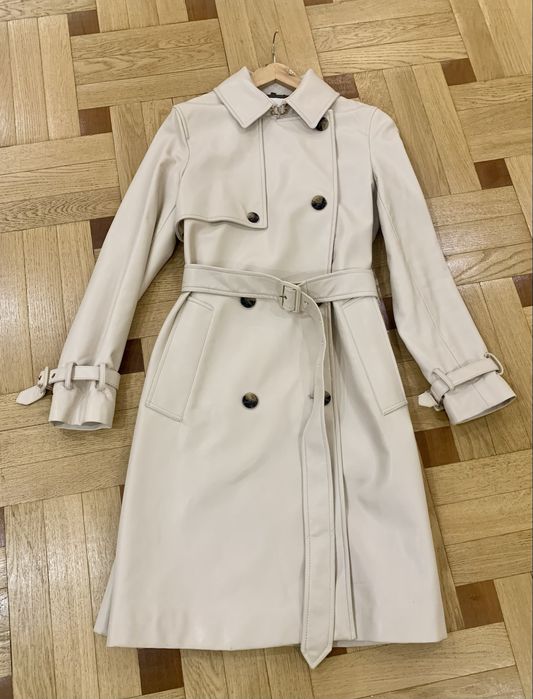 Тренч плащ пальто екошкіра Mango