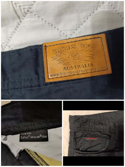 Мужские брюки-карго Australian Bikers Gear для мотоциклистов р.42