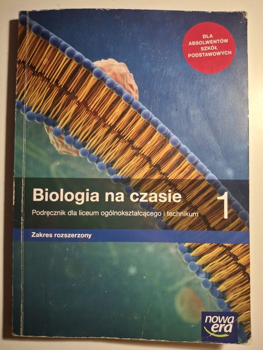 Biologia na czasie 1 zakres rozszerzony nowa era