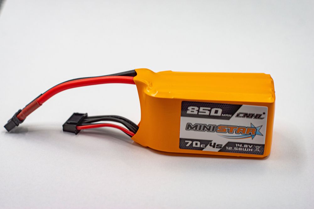 Lipo 4s 850mah 70c CNHL xt30 pakiet do drona racera fpv