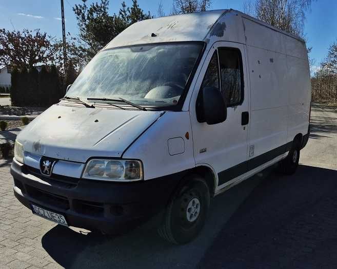 Peugeot Boxer Ducato z najleprzym silnikiem 2.8 hdi