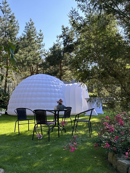 Namiot imprezowy w kształcie igloo 6m, urodziny, osiemnastka, reklama