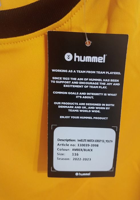 Koszulka sportowa chłopięca Hummel, 6 lat