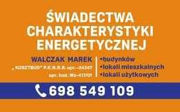 Świadectwa charakterystyki energetycznej mieszkań, budynków