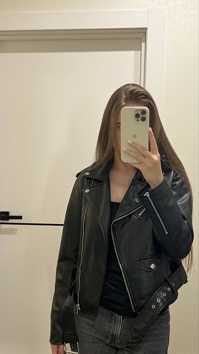 Шкіряна куртка Zara