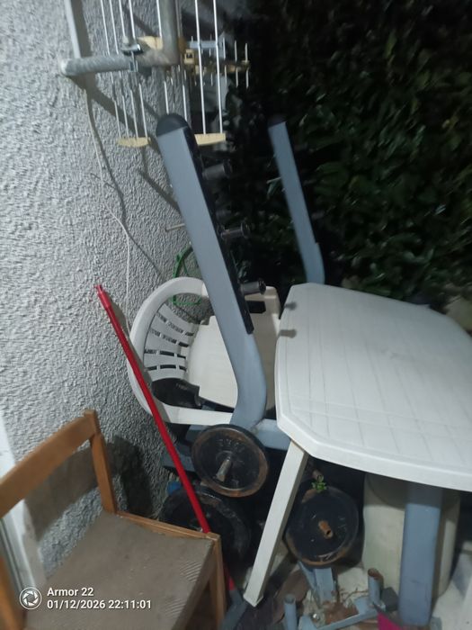 Três Máquinas de ginásios