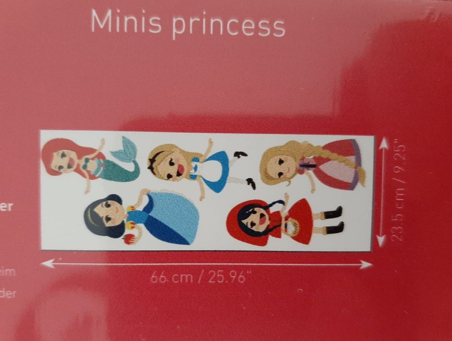Sticker Kids - Autocolantes parede 
Minis Princess