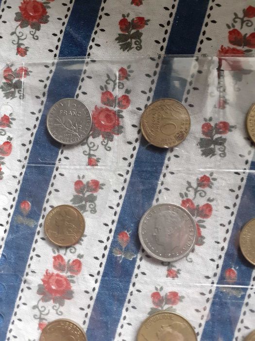 Lote de 15 moedas antigas
