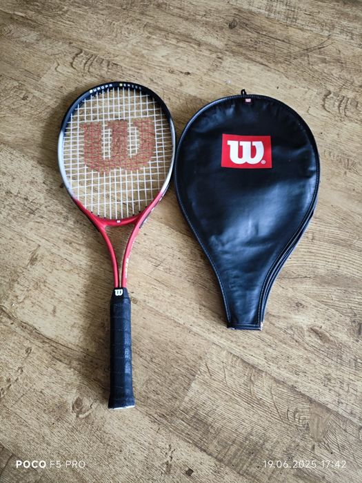 Тенісна ракетка Wilson Europa Ace 27 розмір 4 3/8