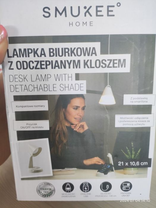 Lampka biurkowa nowa