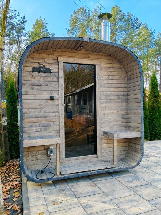sauna ogrodowa quadro 2,35
