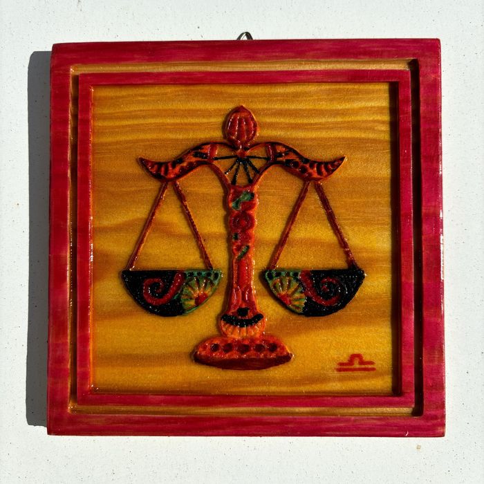 Pintura em madeira feita à mão - Vários Signos