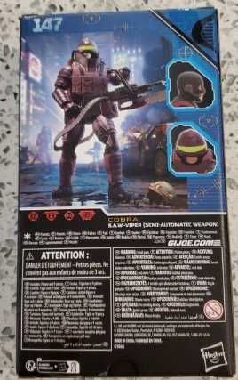 Gi Joe GIJOE Classified  S.A.W.-Viper #147 (NOVO SELADO)