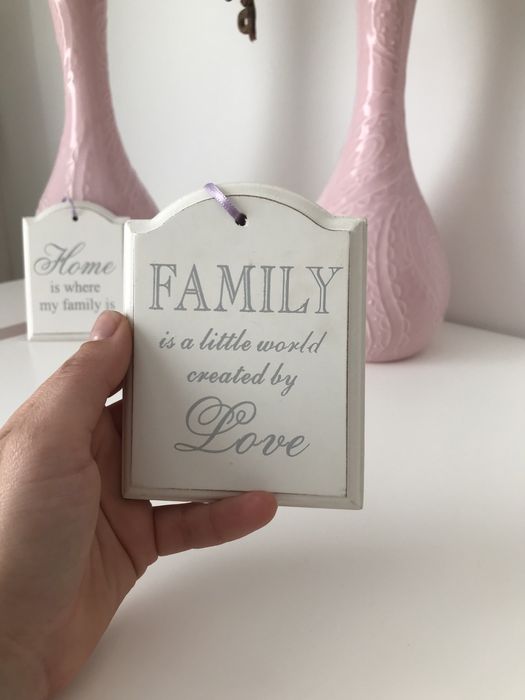 Peças de decoraçao em madeira novas