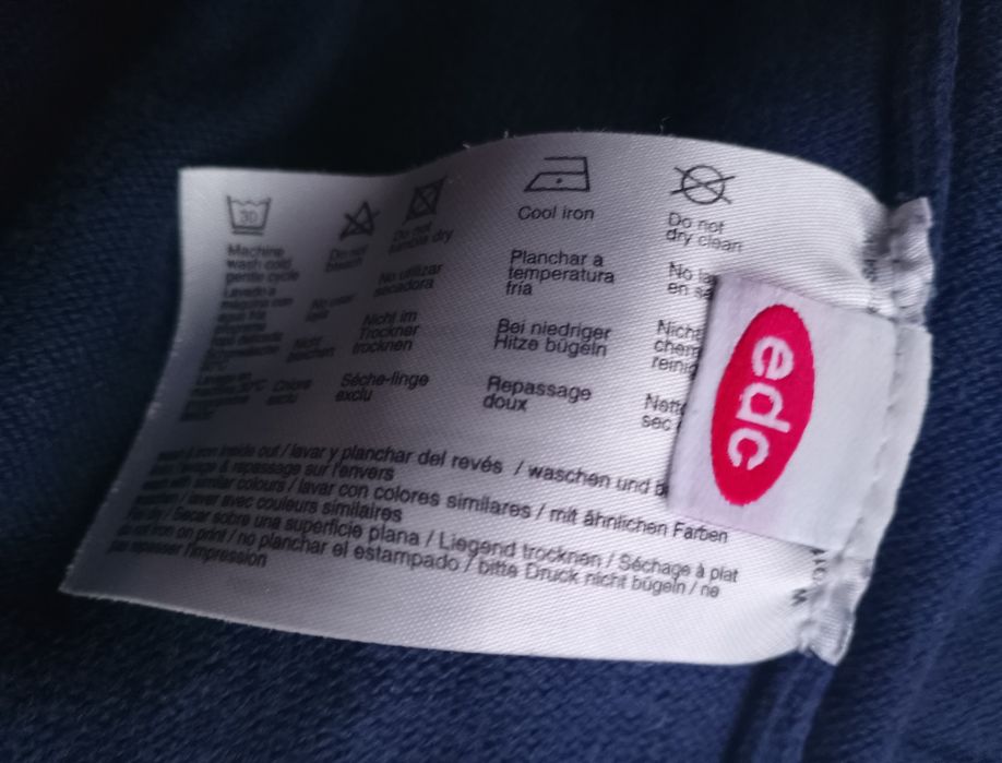 Gruby, bardzo ciepły kolorowy sweter