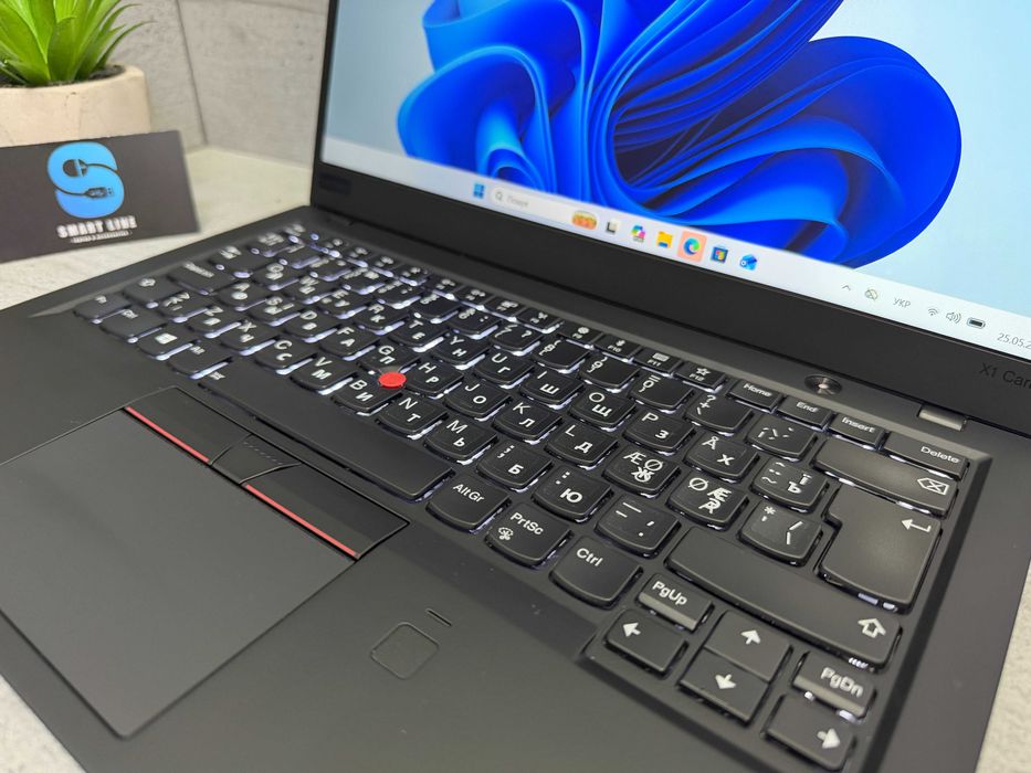 14”/16gb ddr3/i5-8350u/Надійний ноутбук Lenovo X1 Carbon Gen 6