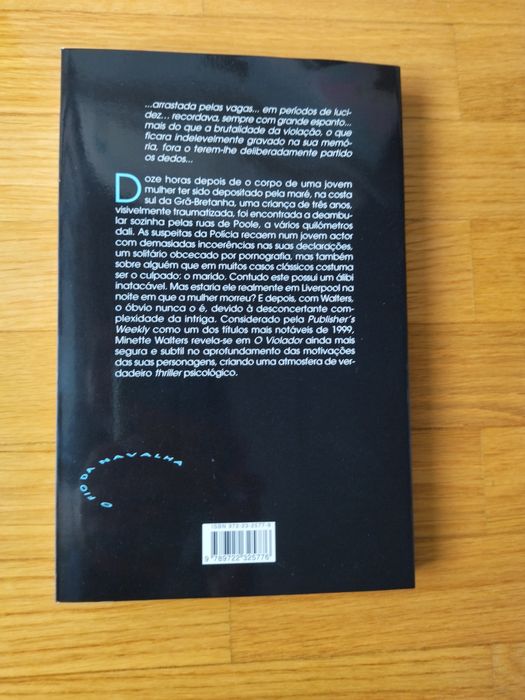Livro - O Violador - Minette Walters