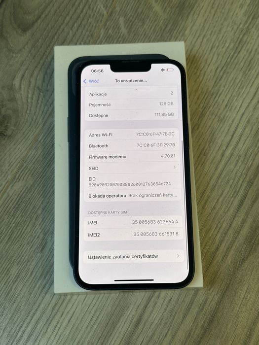 iPhone 13 87% kondycji