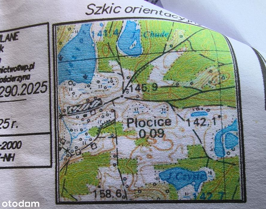 Działka budowlana około 1000m² blisko jeziora - Widok 2