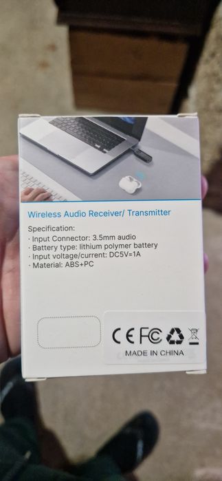 Transmissor audio wireless