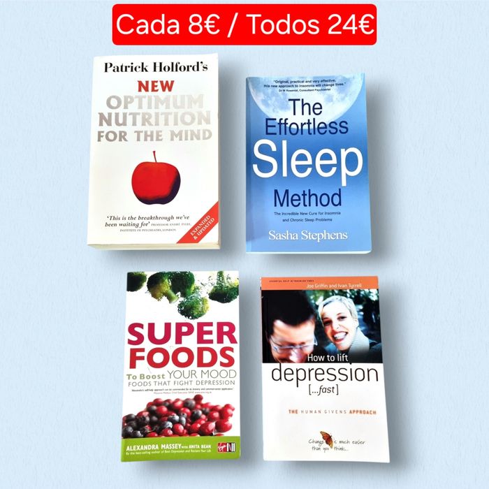 Livros de Saúde Mental e Nutrição (em inglês)