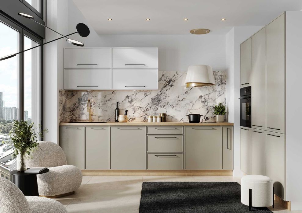 Meble Kuchenne Dafne - kuchnia pod wymiar - LAKIER - rabat - 20%