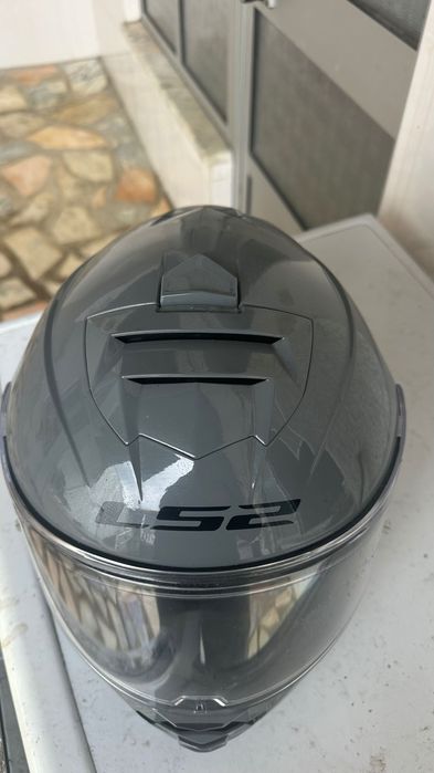 Capacete LS2 XL cinza