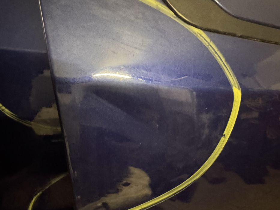 Двері Tesla Model 3 PPSB сині передні праві