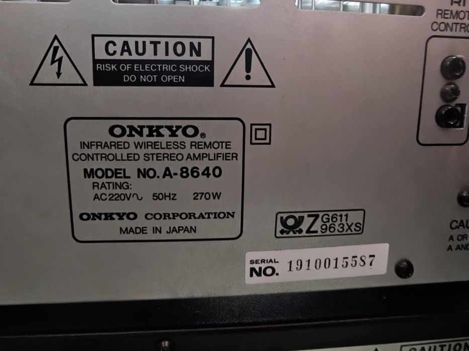 Wieża Segmentowa Onkyo + gramofon Grundig + Kolumny Nubert 120w