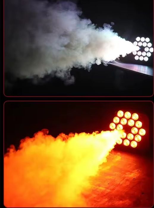 Máquina de Fumo / Fumaça 500W com 18 LED's
