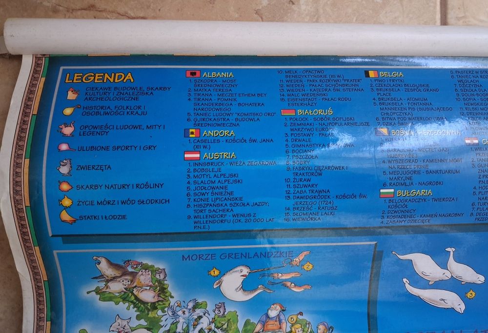 Mapa ścienna Europa Mapa dla dzieci

Map