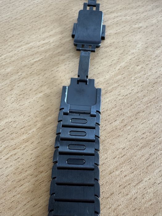 Apple watch series 2 ceramic white + apple stainless steel link brace