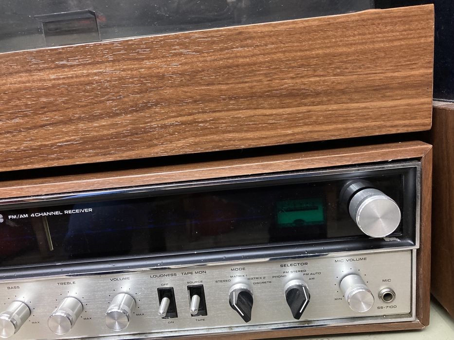 Amplificador quadrifonico Nacional Panasonic SS 7100