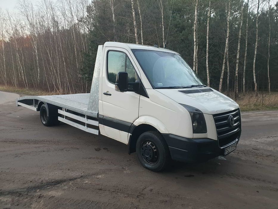 Crafter Laweta najazd autolaweta blizniaki klima Hak 3.5t