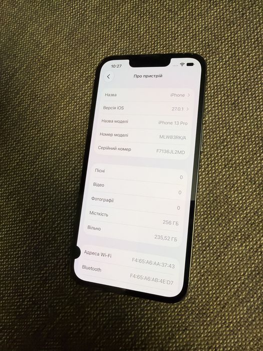 iPhone 13 Pro 256gb neverlock
