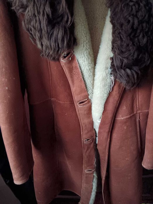 Kożuch damski ze skóry owczej
