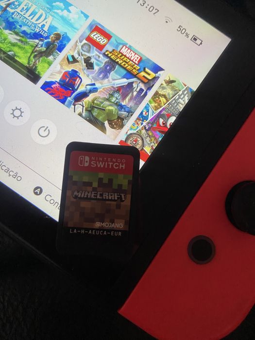 Nitendo switch + 5 jogos