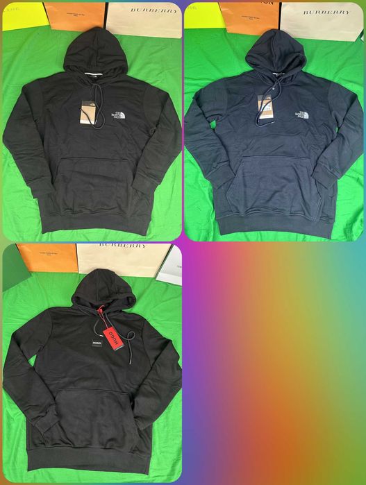 Bluza męska z kapturem the north face premium hugo boss OUTLET