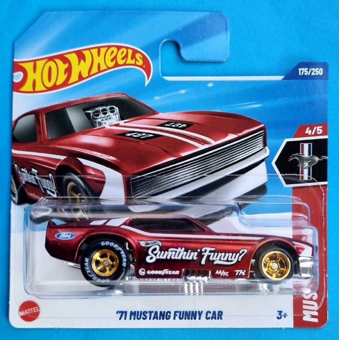 ホットウィール スーパートレジャーハント　’71 マスタングファニーカー　STH ホットウィール スーパートレジャーハント 1971 マスタング