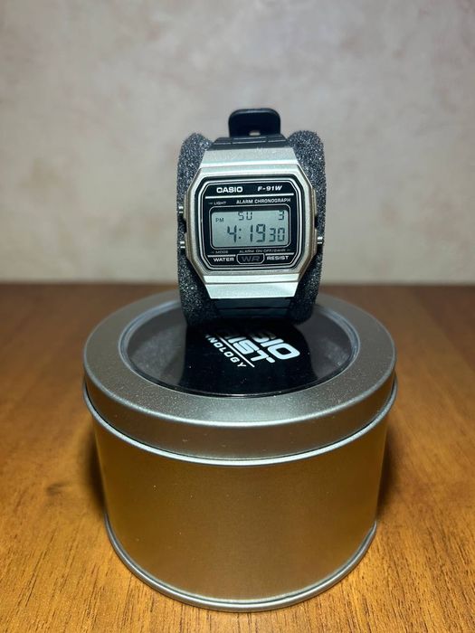 Годинник casio timeless f-91wm оригінал
