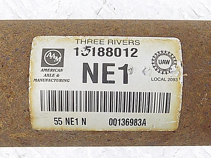 wał napędowy tył - chevrolet trailblazer 4.2 01-08