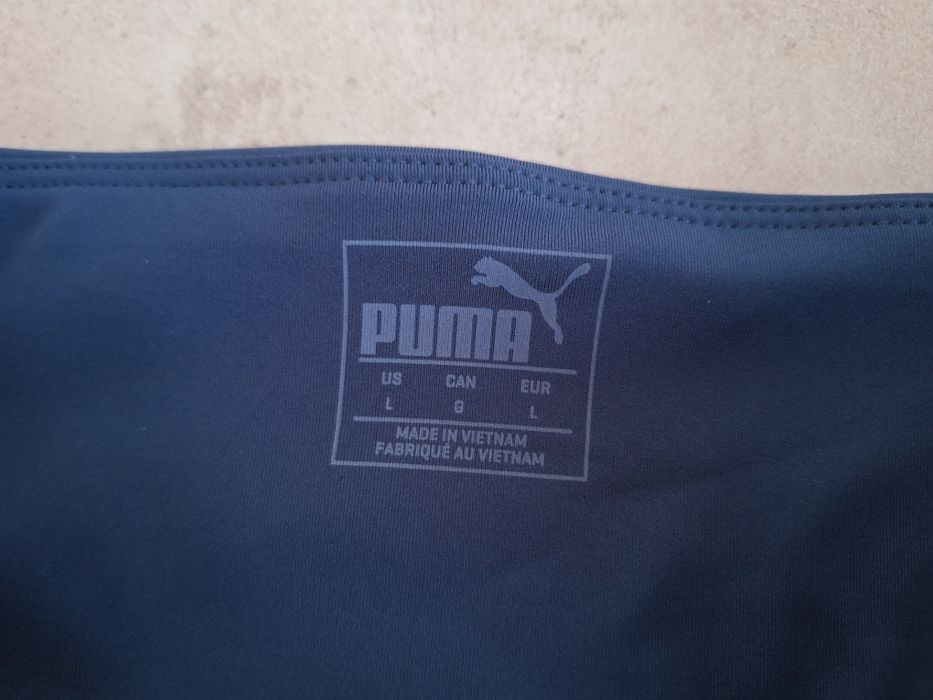 Legginsy sportowe Puma z siatką