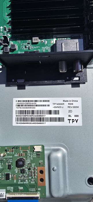 Części od tv Philips 43 cale Ambilight.