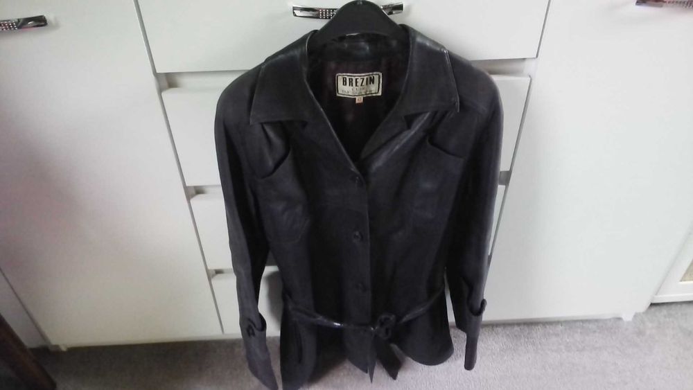 Marynarka damska skórzana