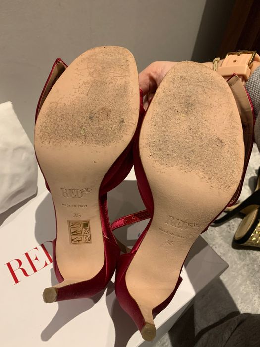 Sandália red Valentino