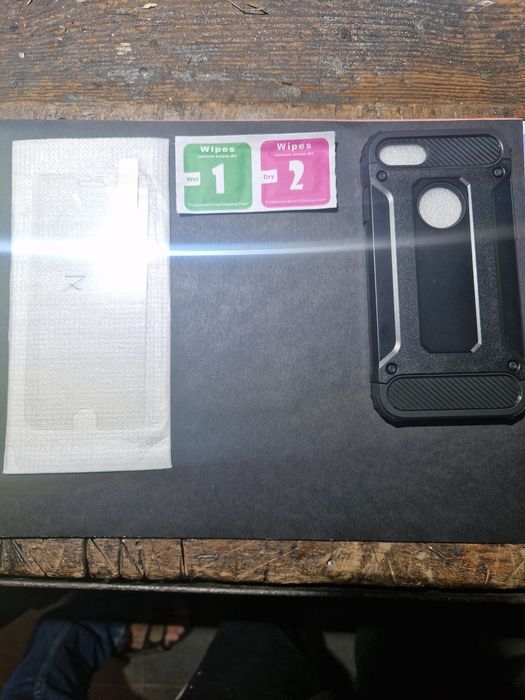 Etui pancerne iphone 7/8/SE+szkło hartowane