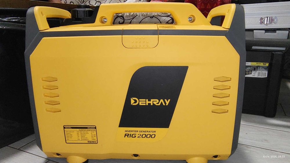 Продам Генератор Dehray RIG 2000 2кВт